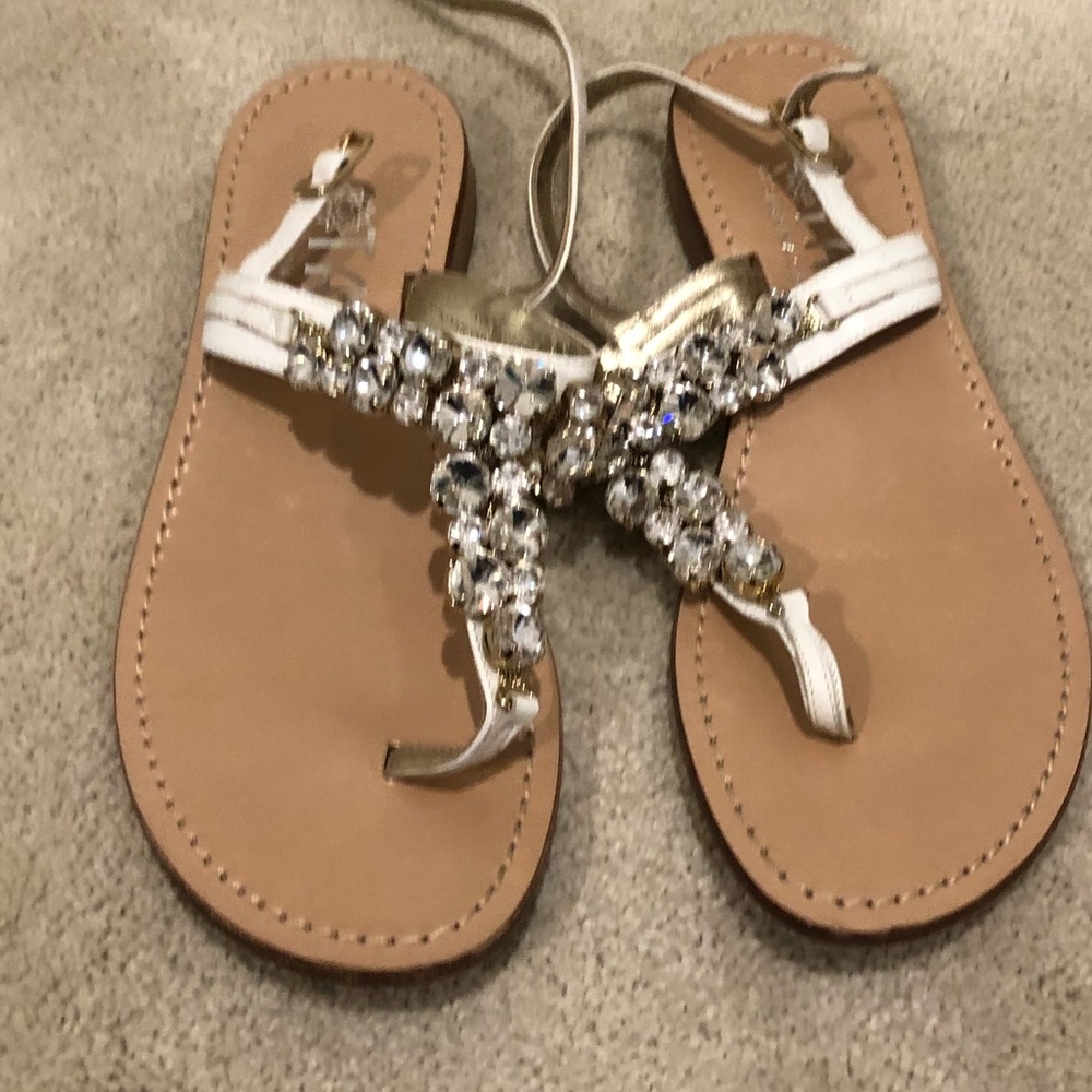 TAJ by Sabrina handmade leather jewel sandals